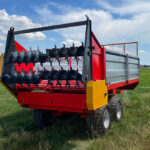 Rozrzutnik obornika N250/4 LEO - 8 ton