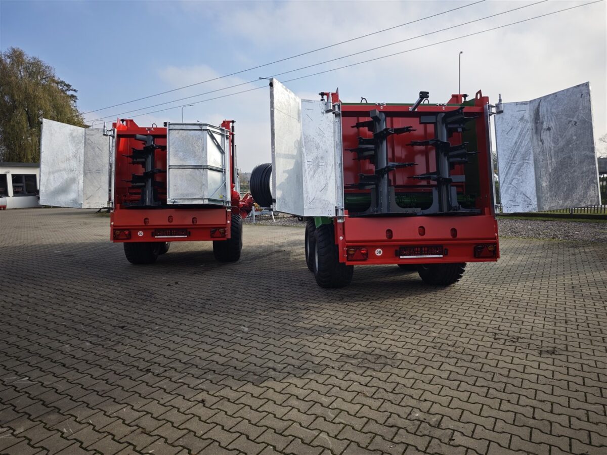 Rozrzutnik obornika 8 ton ROLTRANS N2504 JAMNIK