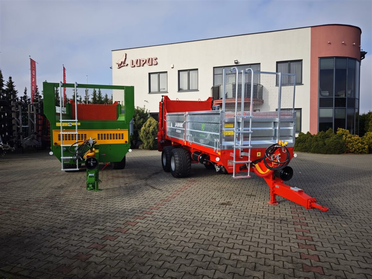 Rozrzutnik obornika 8 ton ROLTRANS N2504 JAMNIK