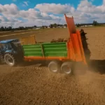 Manure spreader N250/5 JAMNIK - 10 tons
