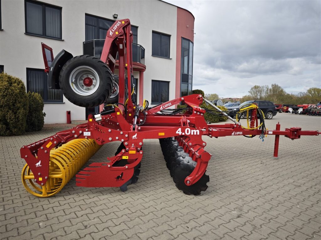 brona talerzowa hydraulicznie składana