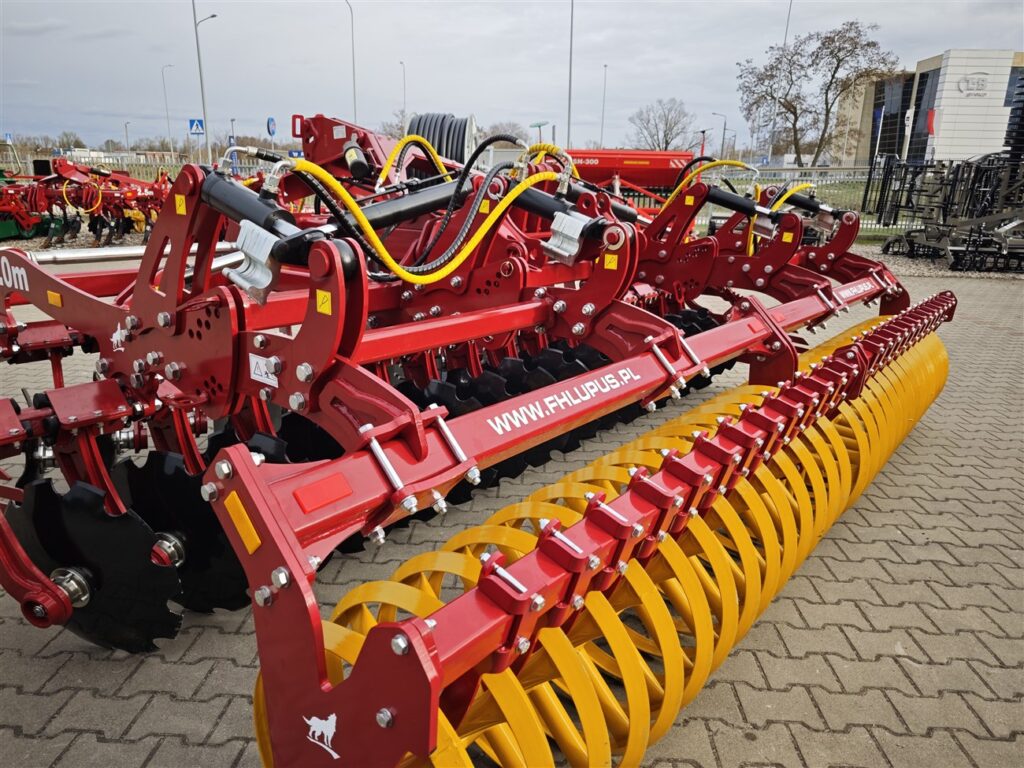 brona talerzowa hydraulicznie składana