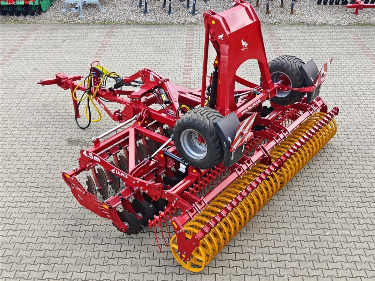 Brona talerzowa hydraulicznie składana LUPUS - obrazek 4