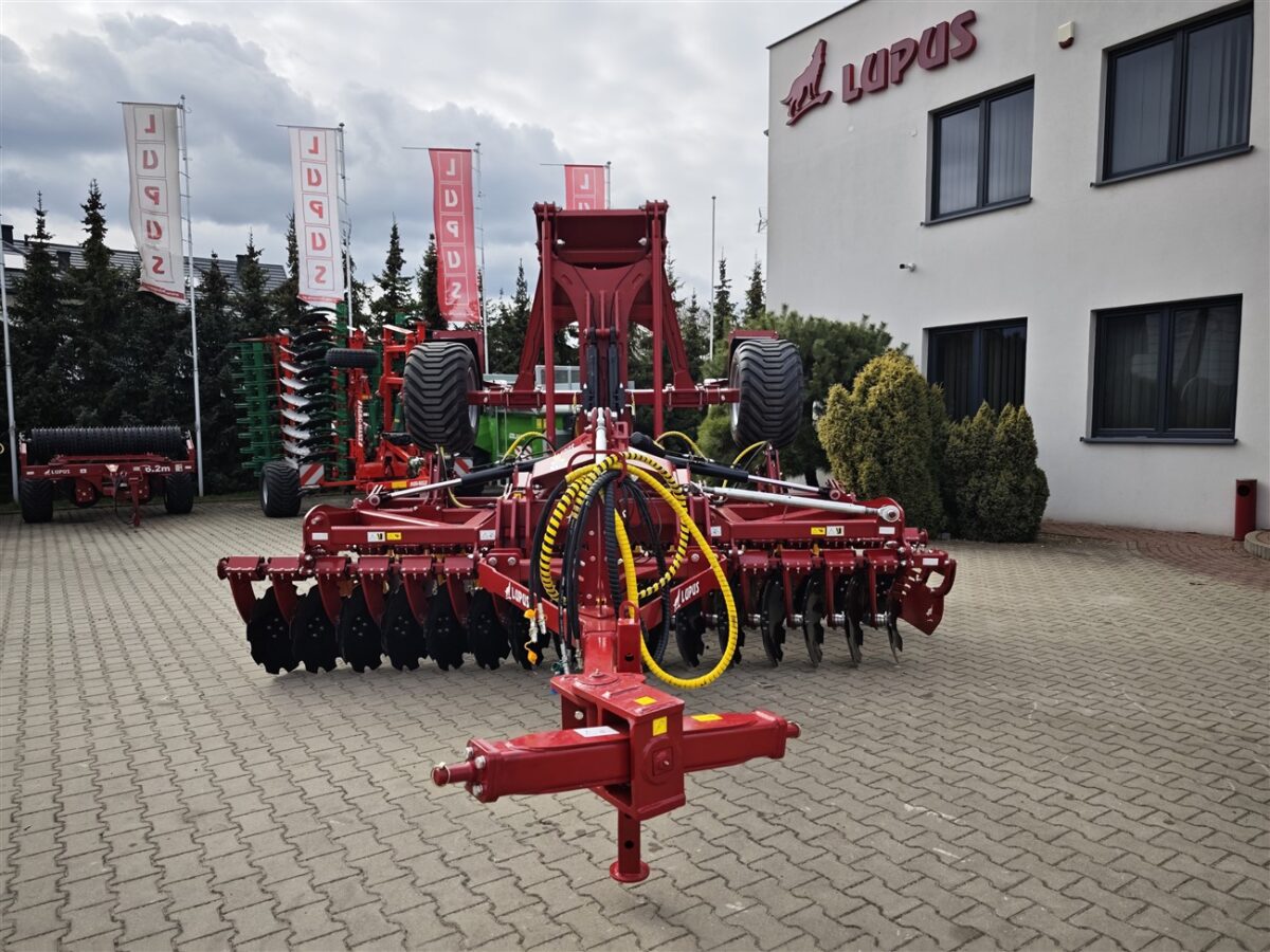 brona talerzowa hydraulicznie składana