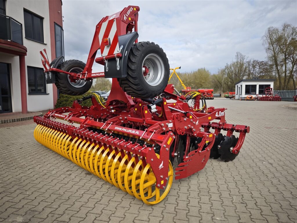 brona talerzowa hydraulicznie składana