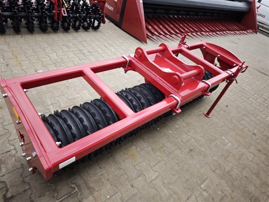 Wał zagęszczający do koparki