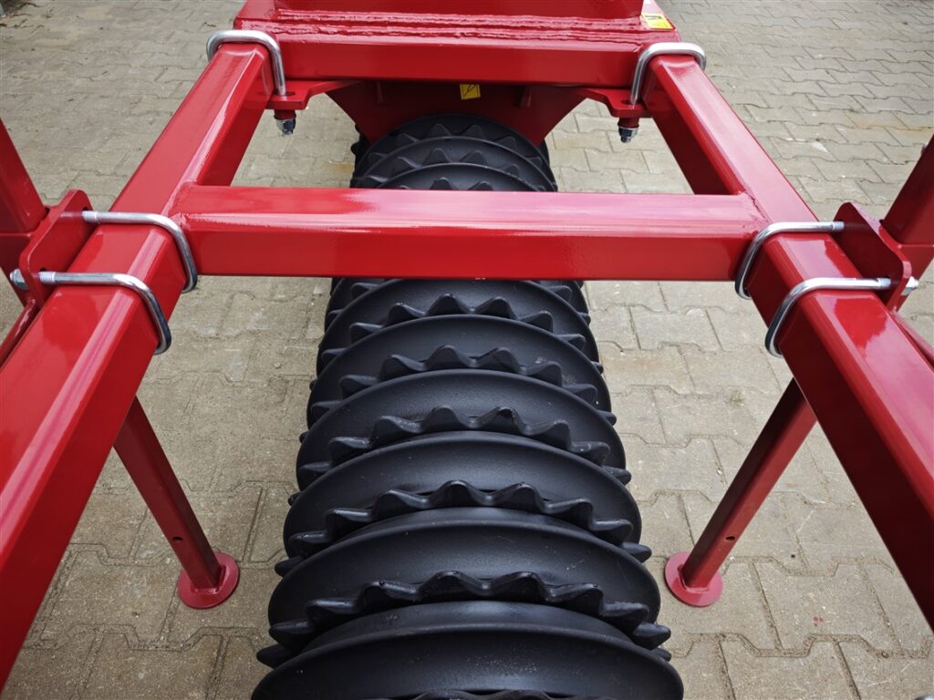 Wał zagęszczający do koparki